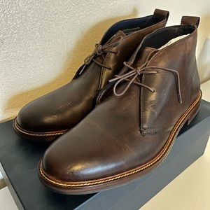 Cole Haan Brown Waterproof Chukka